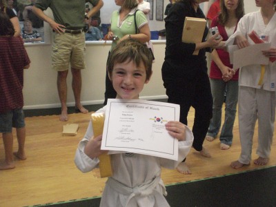 Earned that Yellow Belt!